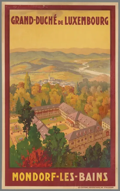 Grand-Duche de Luxembourg. Mondorf-les-Bains