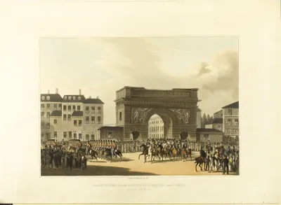 Grand Entry of the Allied Sovereigns Into Paris