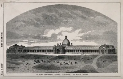 Grand Palais?, Paris: panoramic view