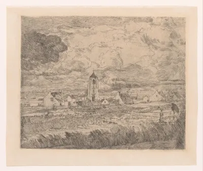 Grande vue de Mariakerke