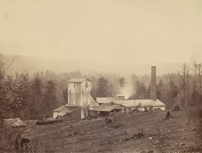 Grassy Island Shaft, Del. & Hudson Canal Co.