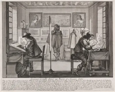 Graveurs en taille douce au burin et à l'eau forte (Copper Plate Engravers and Etchers)