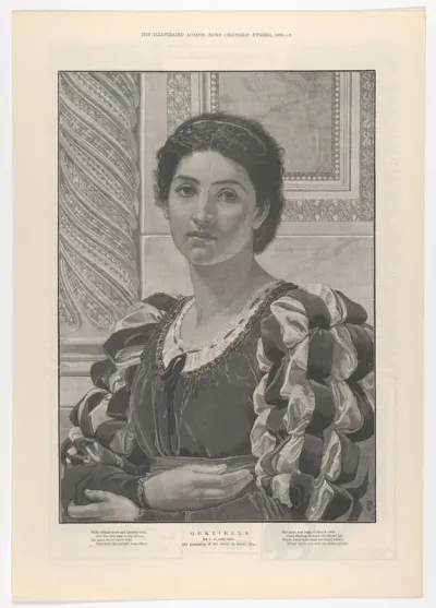 Graziella, from "Illustrated London News" Christmas Number