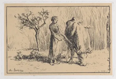 Grazing Cow