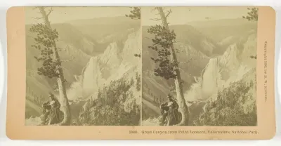 Great Canyon from Point Lookout, Yellowstone National Park