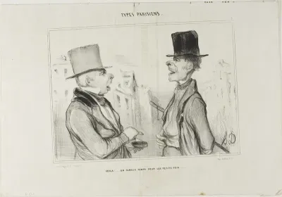 Great Times for Small Fry..., plate 7 from Types Parisiens