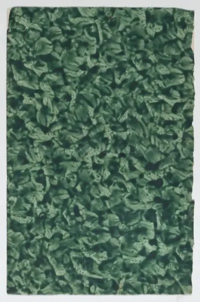 Green paste paper