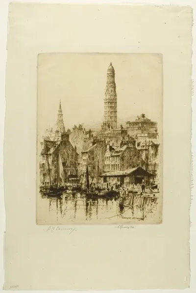 Greenock No. 1, plate thirteen from the Clyde Set