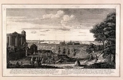 Greenwich, viewed from the Royal Observatory