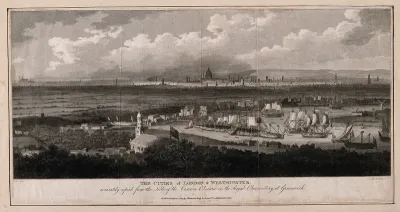 Greenwich, with London in the distance