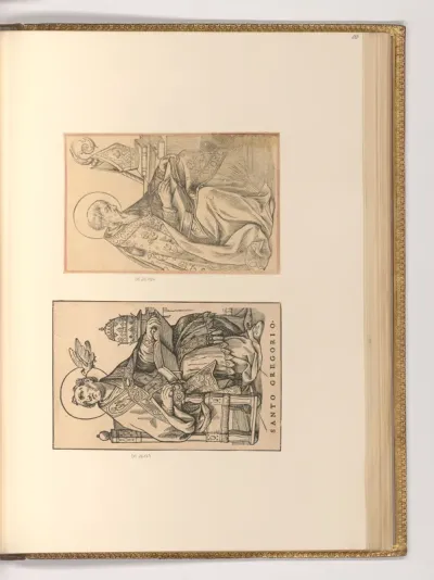 Gregor der Große; Heiliger Bischof mit Buch
