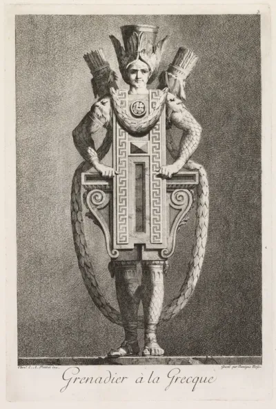 Grenadier in the Greek Style, Plate 3