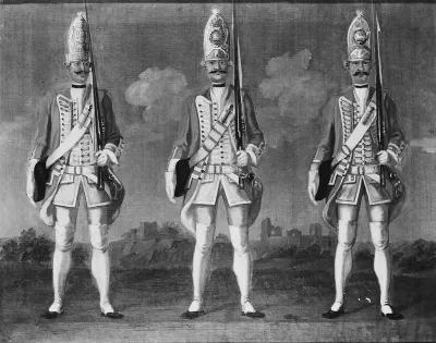 Grenadiers, Infantry Regiments 7A "Wangenheim", 5A "Grote" and 6B "Soubiron"