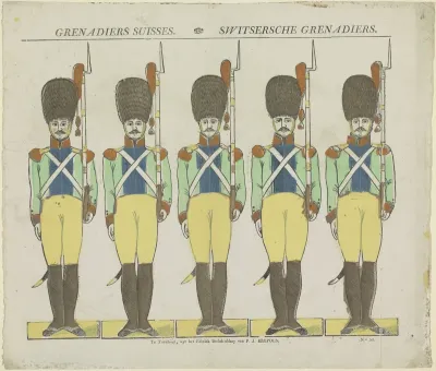 Grenadiers Suisses / Switsersche grenadiers