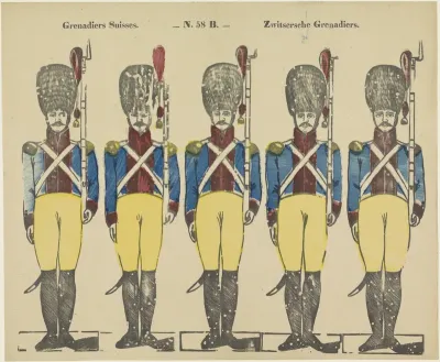 Grenadiers Suisses / Zwitsersche grenadiers