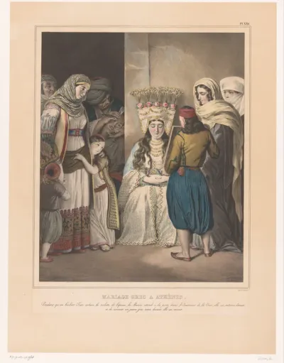 Griekse bruiloft in Athene