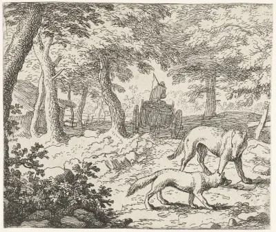 Grimbeert de das en Reinaert de vos