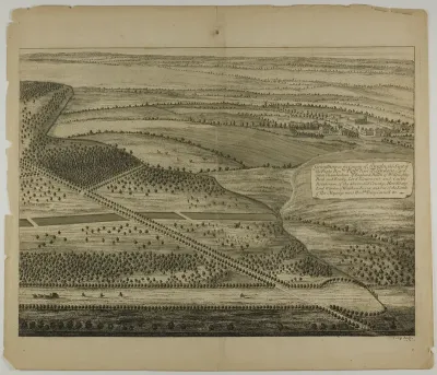 Grimthorp in the County of Lincoln, plate 23 from Britannia Illustrata