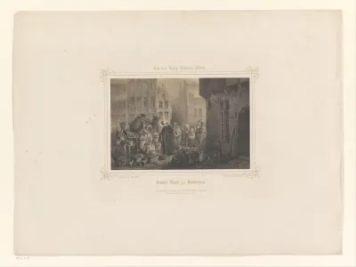 Groentemarkt te Antwerpen