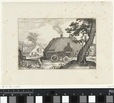Groep boerderijen