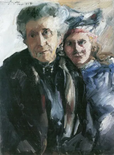 Großmutter und Enkelin