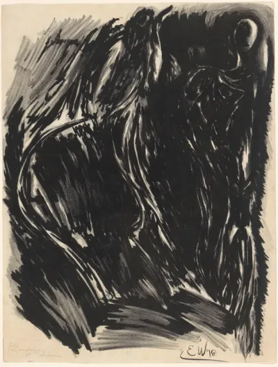 Groote litho, eenig exemplaar
