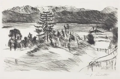 Grosse Walchenseelandschaft (Large Walchen Sea Landscape)
