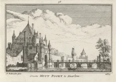 Grote Houtpoort te Haarlem