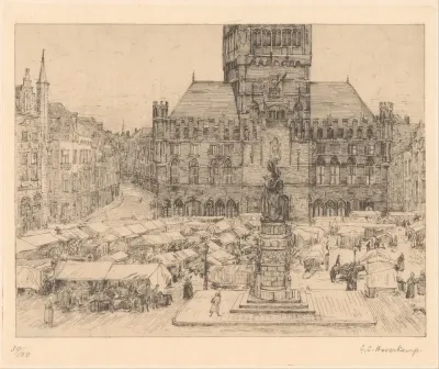 Grote Markt in Brugge