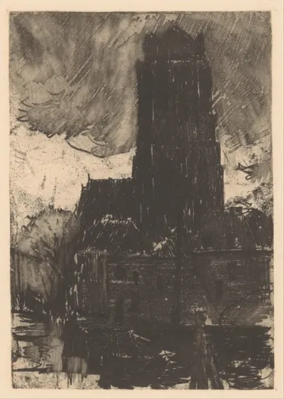 Grote of Onze-Lieve-Vrouwekerk in Dordrecht