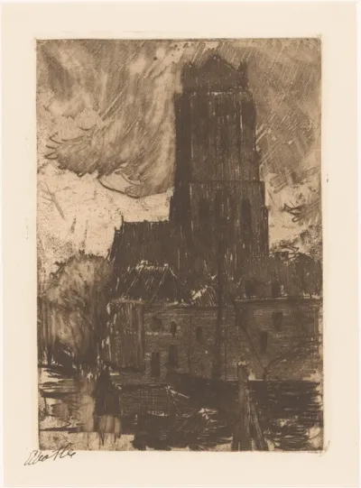 Grote of Onze-Lieve-Vrouwekerk in Dordrecht