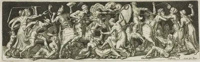 Grotesque Battle, from Combats and Triumphs