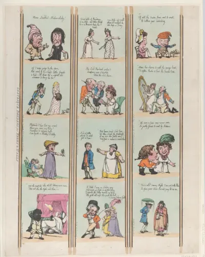 Grotesque Borders for Rooms & Halls, Plate 16