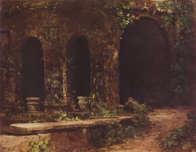 Grotte im Park der Villa d’Este