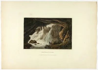 Grotto of Neptune, plate twenty-three from the Ruins of Rome