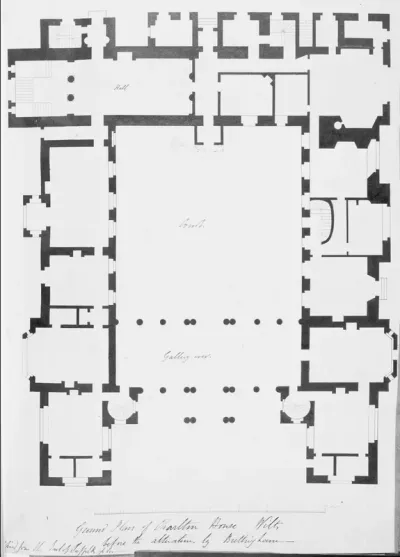 Ground Floor Plan, Charlton House, Wiltshire