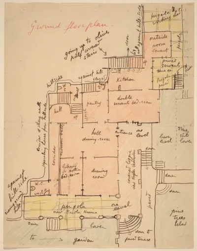 Ground Floor Plan for Torre Quatro Venti