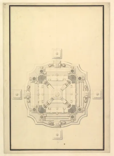 Ground Plan for a Catafalque