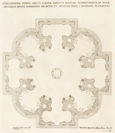 Ground Plan of the Church of Saint John the Baptist