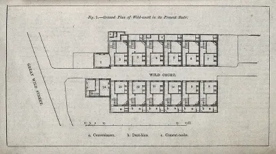 Ground plan of Wild Court, Great Wild Street