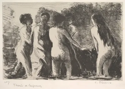 Group of Bathers