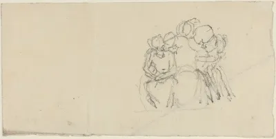 Group of Figures Surrounding Seated Figure