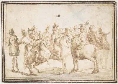 Group of Horsemen