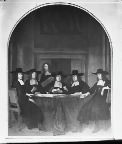 Group portrait of ministers of Zwolle, 1691