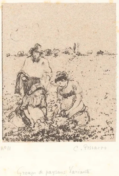 Groupe de paysans (Group of Peasants)