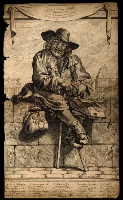 Guillaume de Limoges, a lame street singer