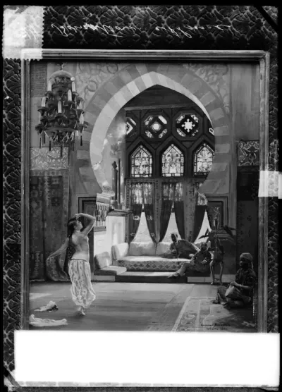 Gunnar Berndtson: "Almée, egyptiläinen tanssijatar" vuodelta 1883