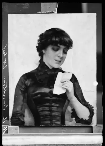 Gunnar Berndtson: "Kirje", ajoitus 1885-1890