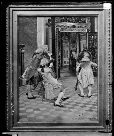 Gunnar Berndtson: "Taiteentuntijoita Louvressa" vuodelta 1879