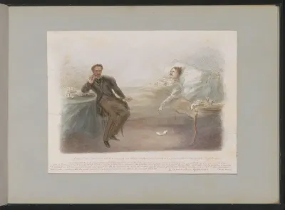 Gustave Doré op zijn sterfbed